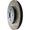 Centric Parts Sport Drilled/Slotted Brake Rotor, 127.44130L 127.44130L - alternate 3